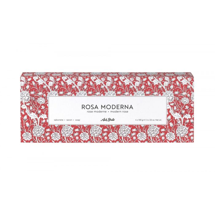 Ach Brito Rosa Moderna 4 x 100g Soaps 