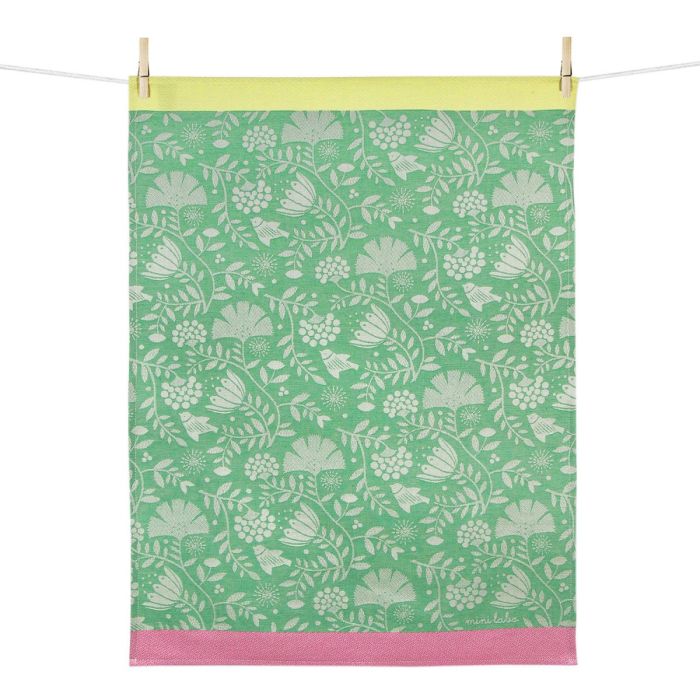 Moutet tea towel Indienne