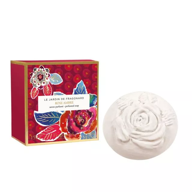 Le Jardin de Fragonard Rose Ambre - Single Soap 
