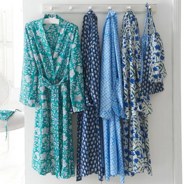 Hand Blocked Kimonos