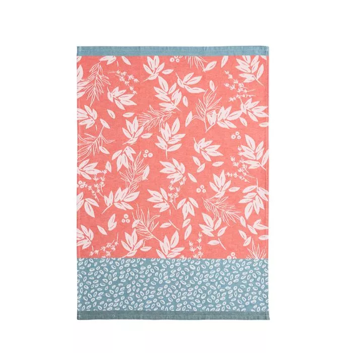 Tea Towel - Feuillage Rouge
