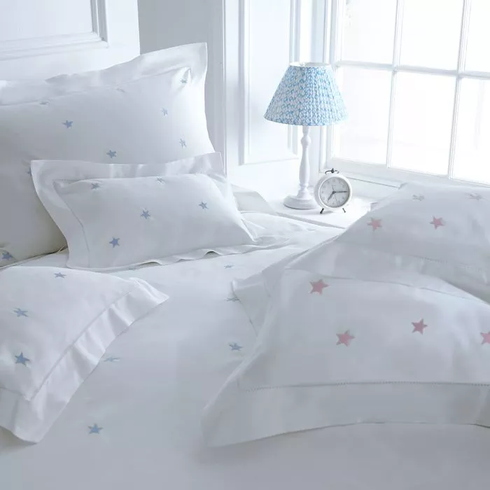 Starry Embroidered Bed Linen