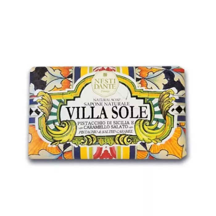 Villa Sole Pistachio &amp; Salted Caramel Soap 250g